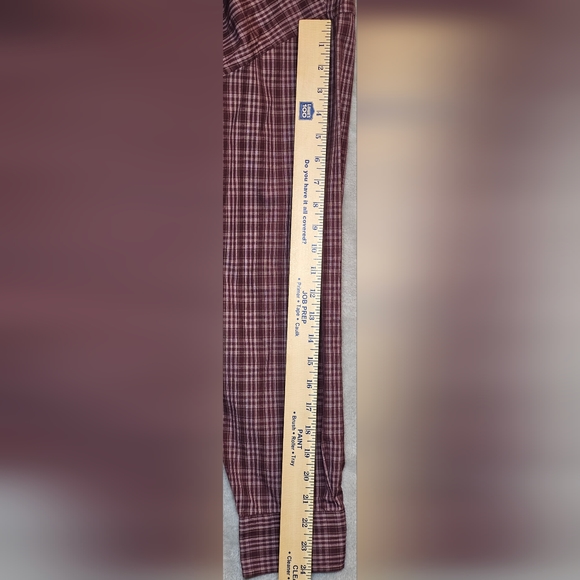 Pendleton Men's Broadway‎ Cloth  Button Up Shirt XL Brown plaid Cotton. - Picture 4 of 12